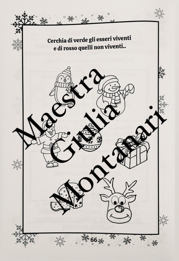 NATALE A SCUOLA - Attività didattiche a tema natalizio per le classi 1^ e 2^ della scuola primaria.