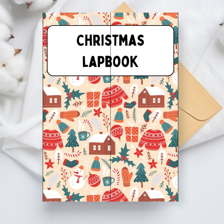 Christmas Lapbook - lapbook natalizio in inglese