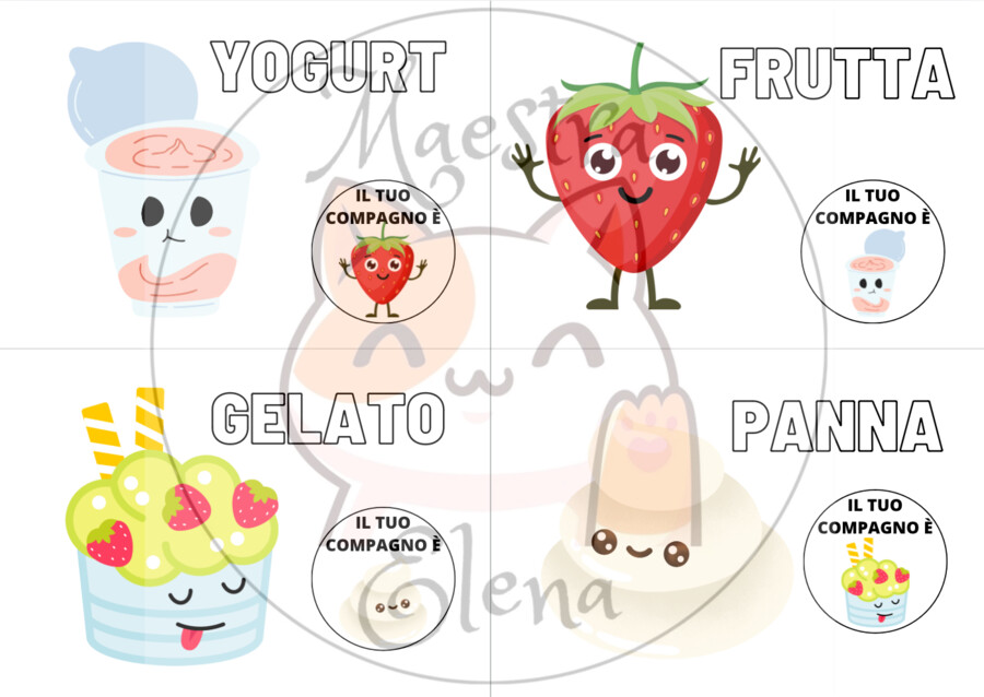 Carte per formare coppie casuali