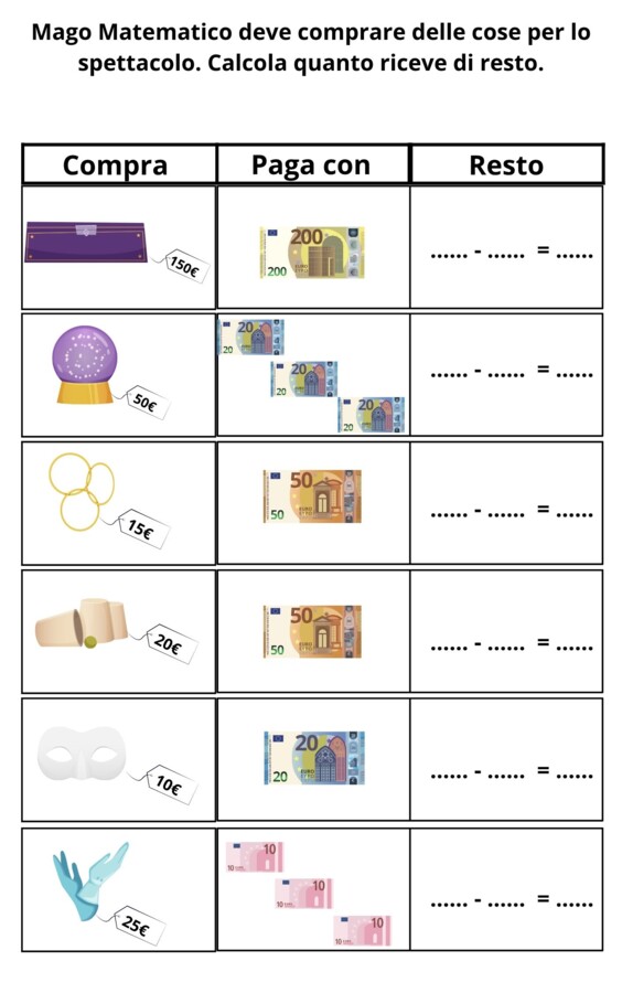 Il Magico Mondo di Mago Matematico - eserciziario completo per la seconda elementare