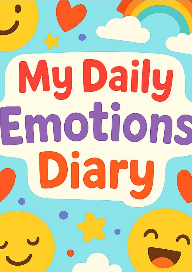 Il mio diario giornaliero delle emozioni- Pronto da stampare