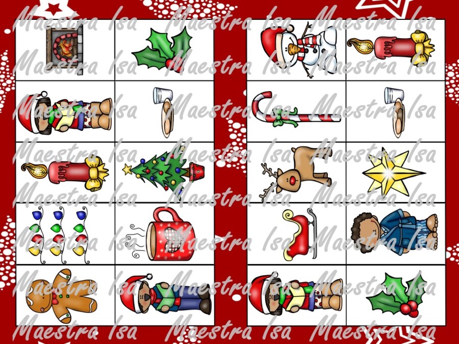 Christmas Bingo