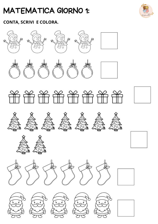 🎄 Compiti di Natale – Classe Prima 🎄
