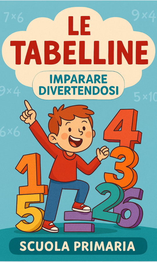 Book tabelline by maestra e pedagogista Francy