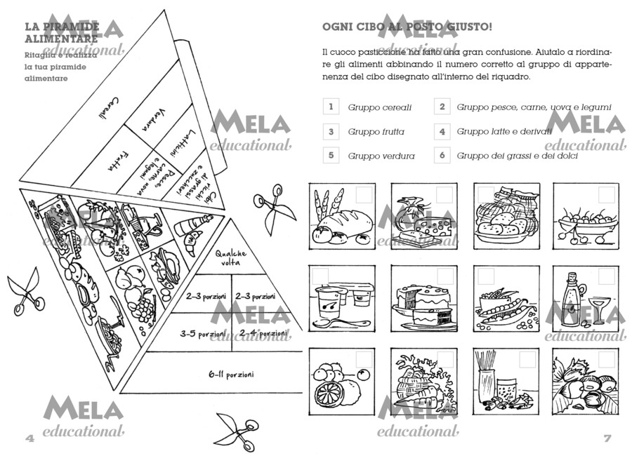 Alimentazione spiegata ai bambini - libro con canzoni