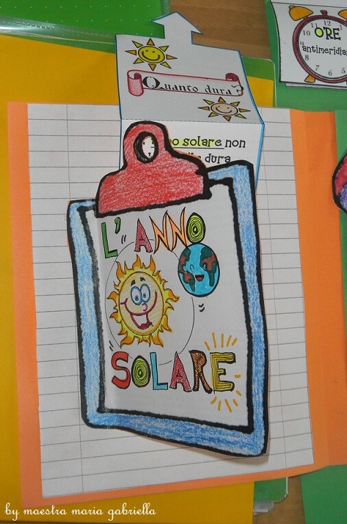 W IL TEMPO LAPBOOK interattivo