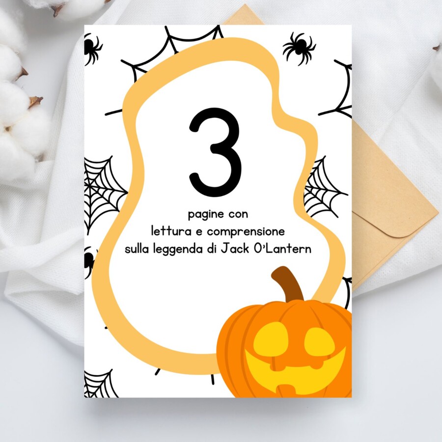 La leggenda di Jack O'Lantern - Lettura e comprensione per Halloween