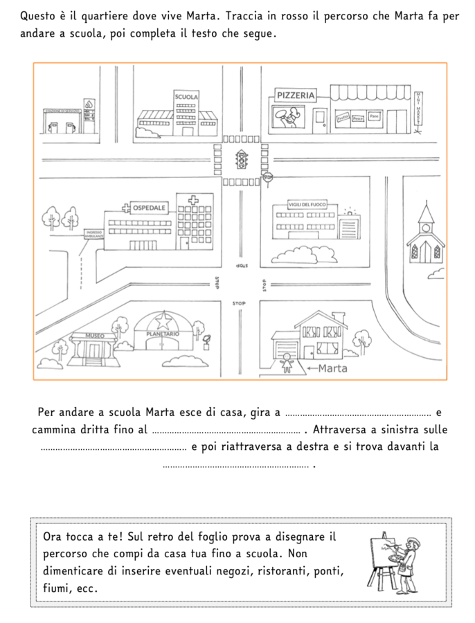 Tragitto casa-scuola
