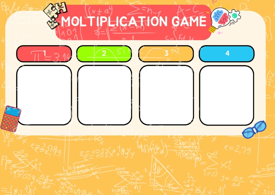 Moltiplication game
