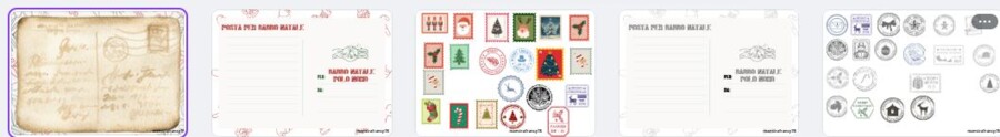 UNA CARTOLINA PER BABBO NATALE