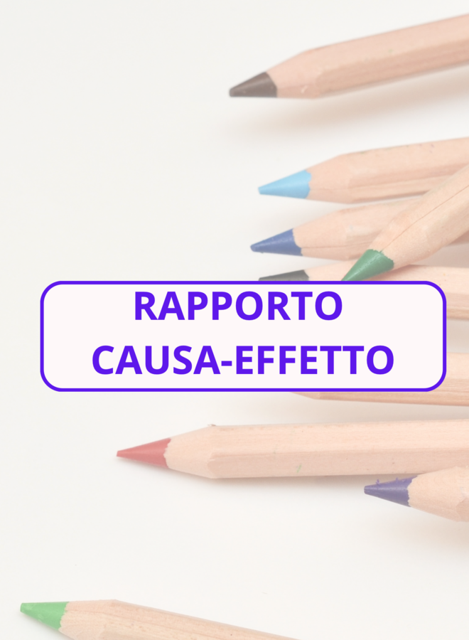FLASH CARDS CAUSA EFFETTO