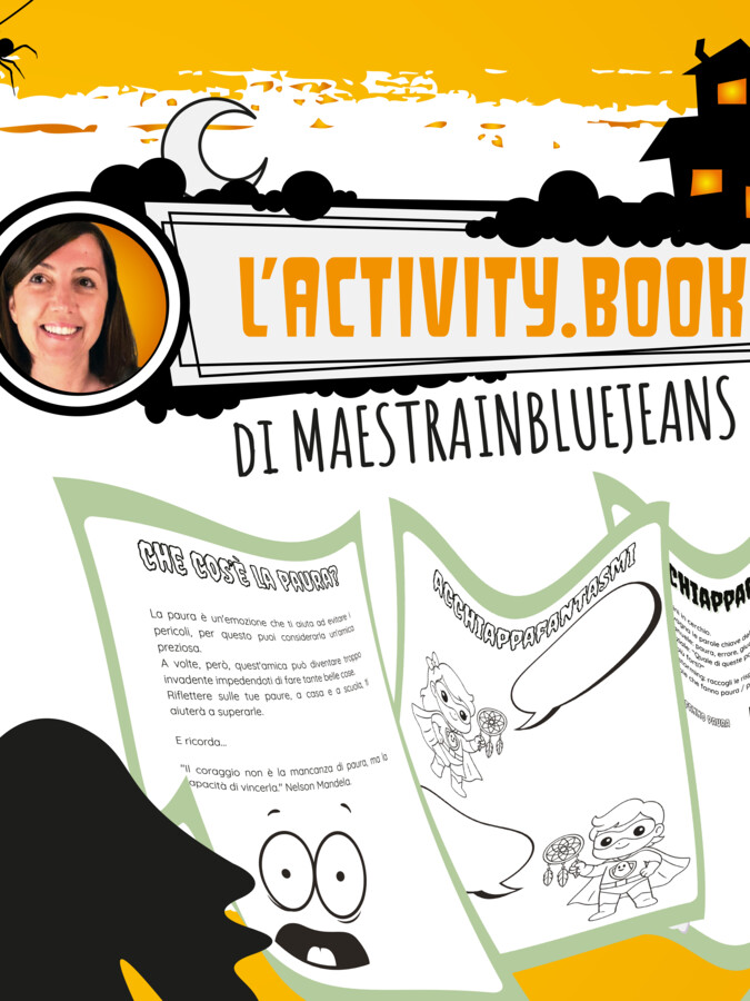 Progetto "L'AcchiappaFantasmi" in CT Serena Zollino, Maestro Emanuele e Maestrainbluejeans