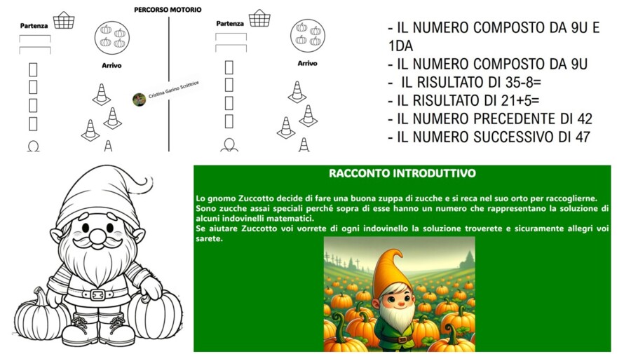 NEL CAMPO DI ZUCCHE IN COMPAGNIA DI ZUCCOTTO