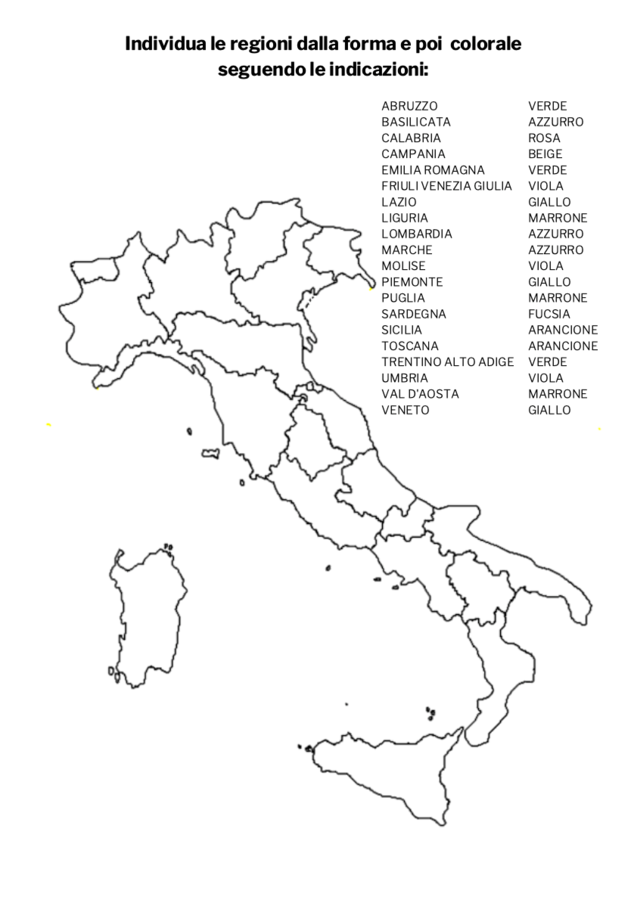 Maschere italiane - schede