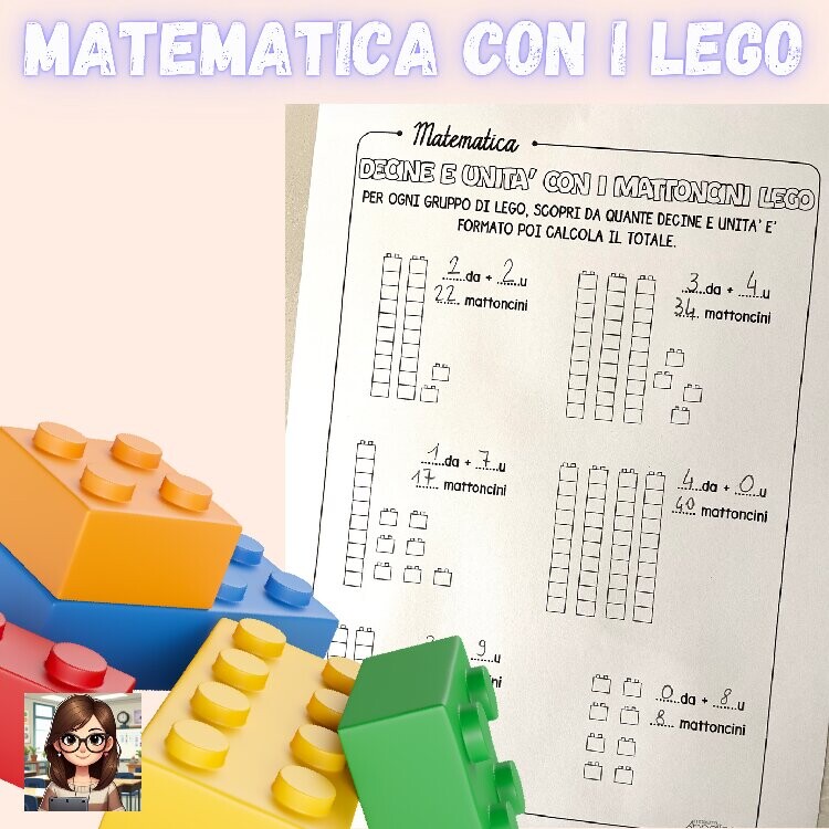 Matematica con i LEGO: decine e unità