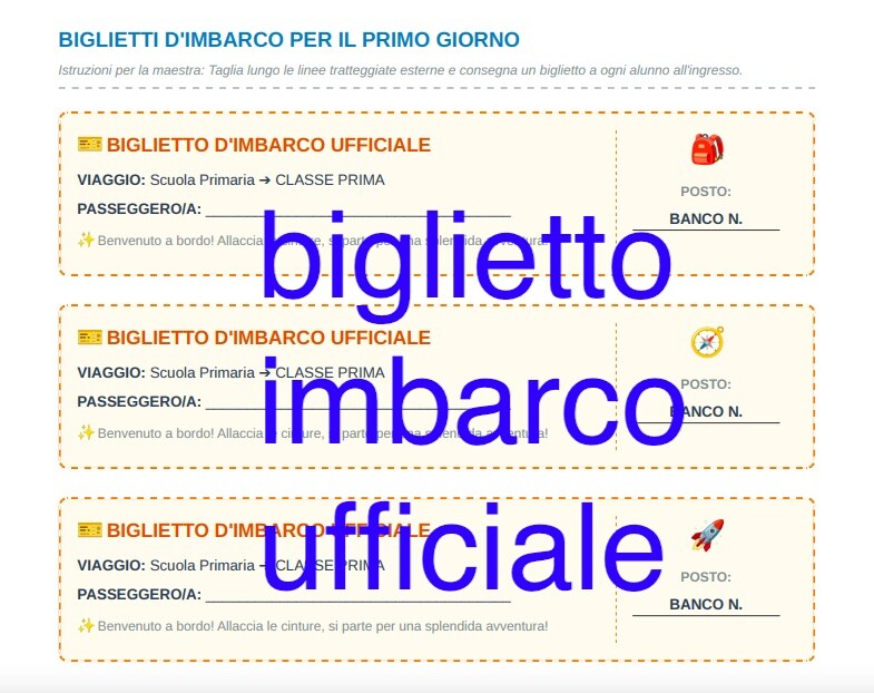 MEGA KIT ACCOGLIENZA CLASSE PRIMA – "Il Grande Viaggio degli Esploratori" (Fascicolo, Allestimento e Prerequisiti)