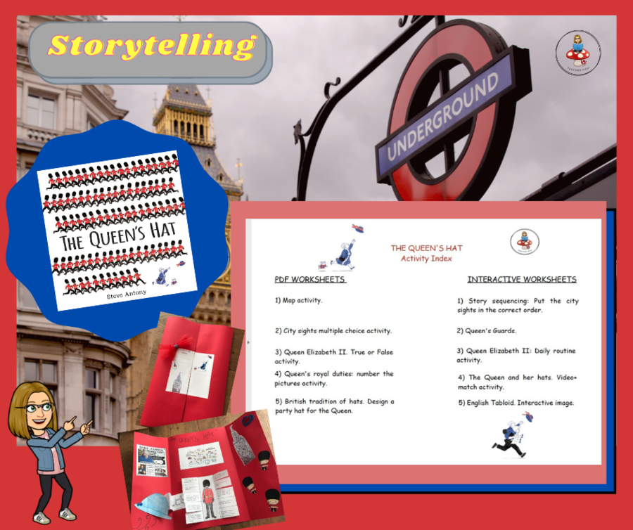 Storytelling bundle "THE QUEEN'S HAT"