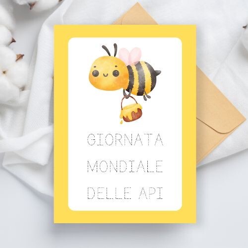Schede sulle api per la scuola dell'infanzia