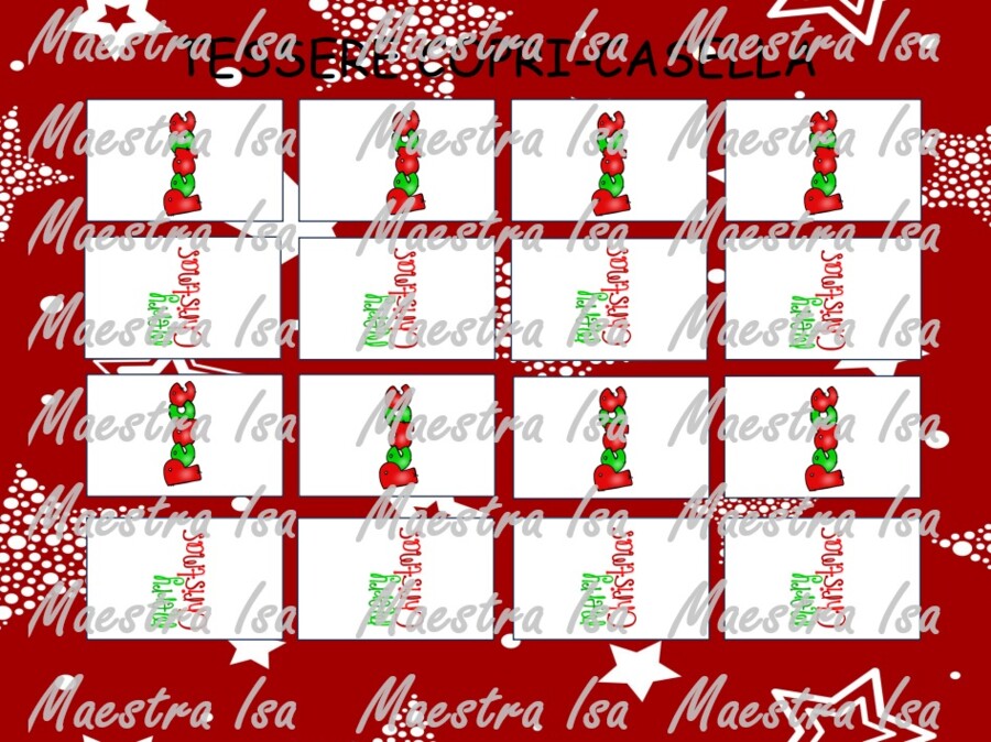 Christmas Bingo