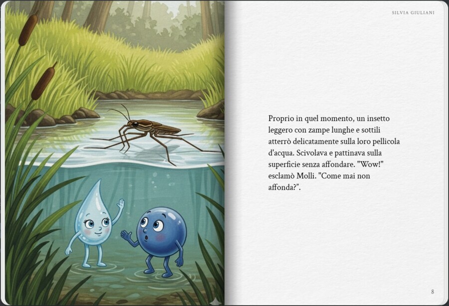 Storia di Molli, la molecola d'acqua. COMPLETO