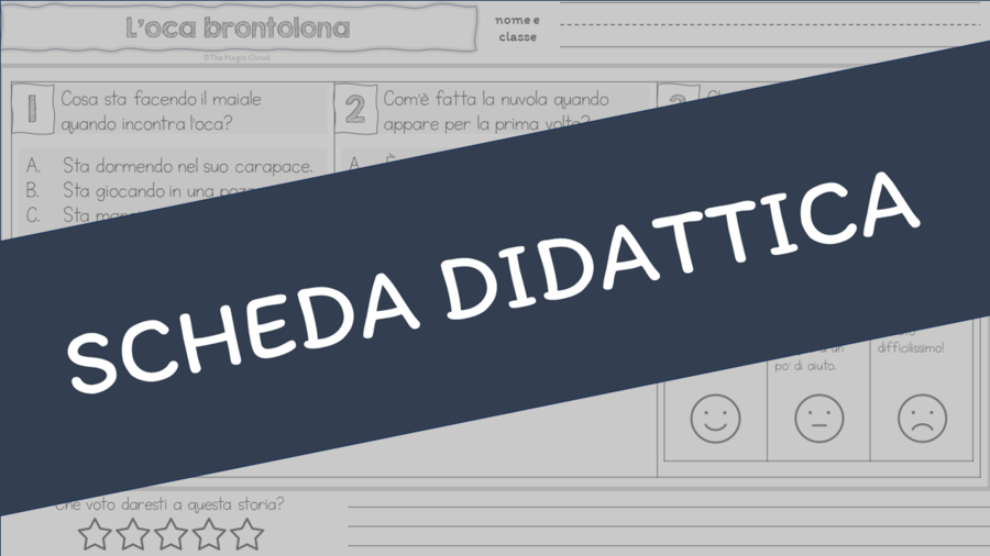L'oca brontolona scheda didattica comprensione