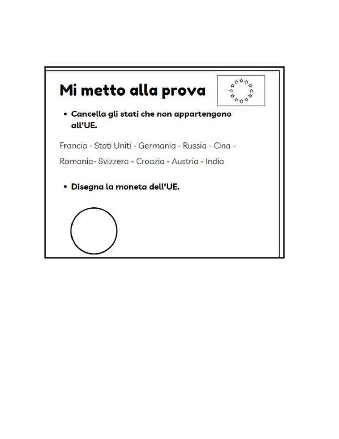 Mi metto alla prova: UE e ONU
