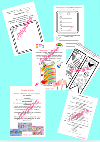 KIT GIORNATA MONDIALE DELLA PACE – Attività inclusive primaria (quaderno, laboratori, Circle Time)