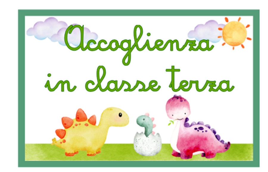 Accoglienza in classe terza: nel mondo dei dinosauri