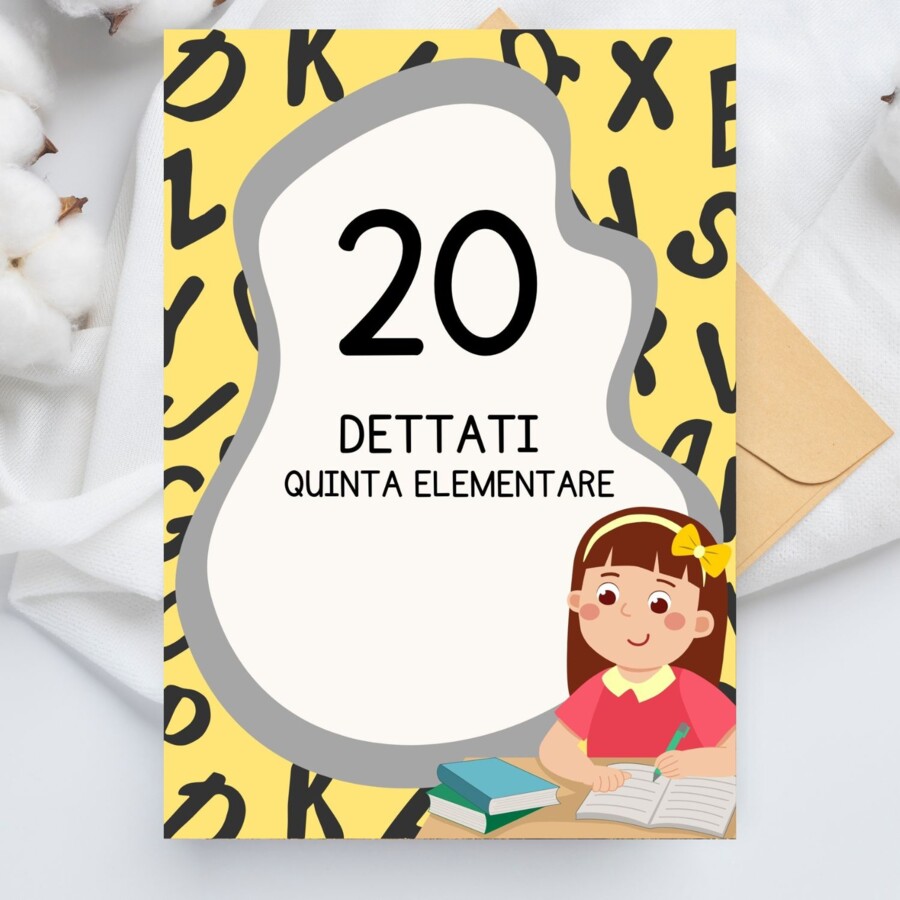 Dettati classe quinta