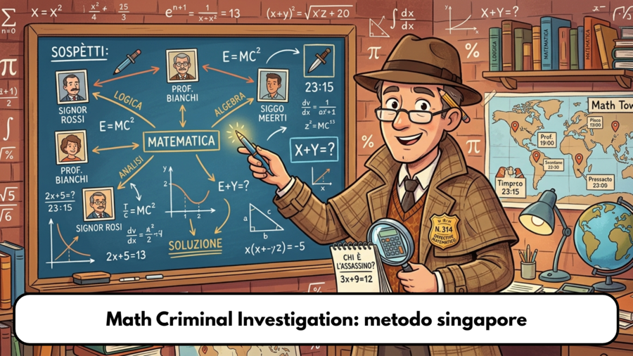 "Math Criminal Investigation: metodo singapore"