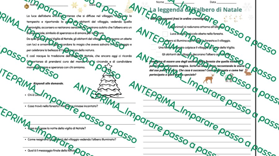 La leggenda dell'albero di Natale