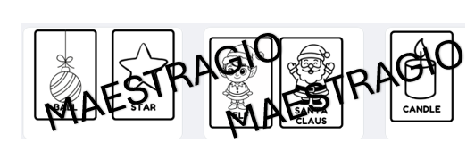FLASHCARDS CHRISTMAS