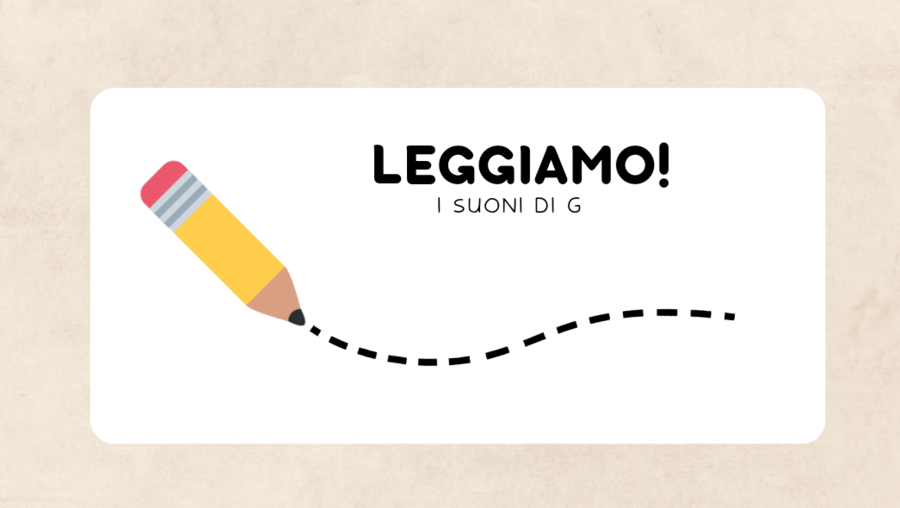 Leggiamo! I suoni di G