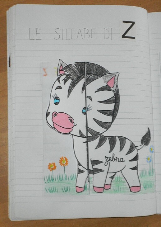 Lettera Z di Zebra Zara