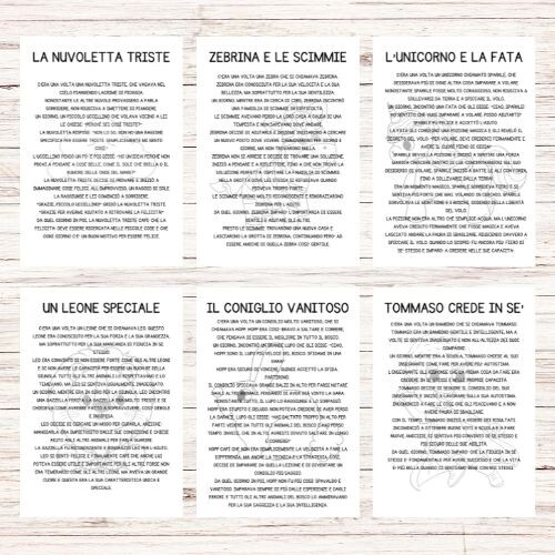 Storie in stampatello maiuscolo