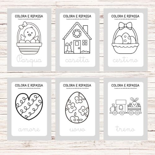 Schede didattiche Pasqua - Mega Bundle