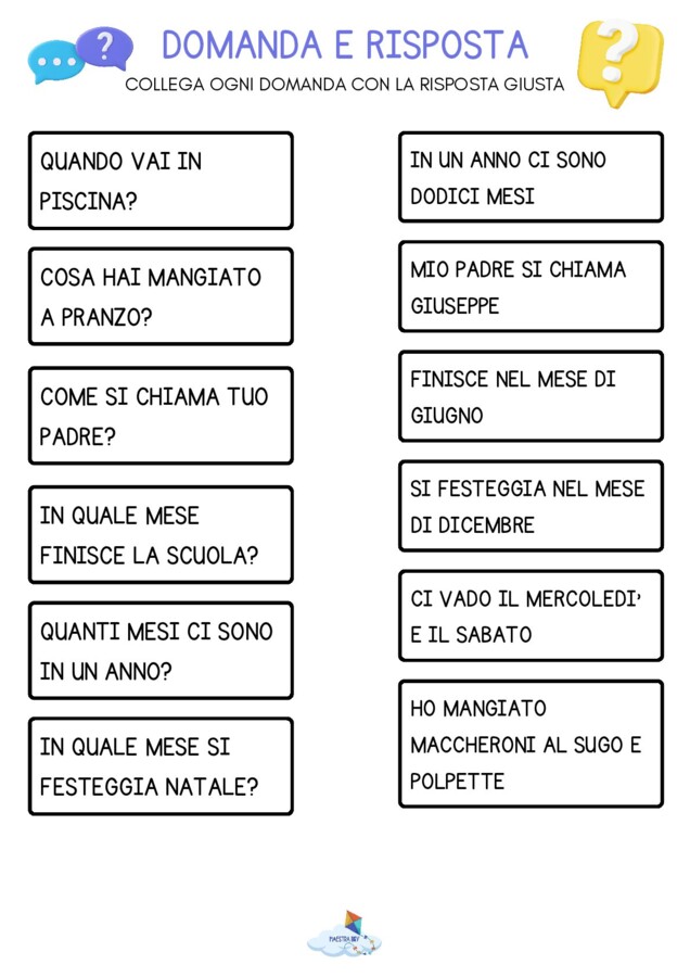 DOMANDA E RISPOSTA