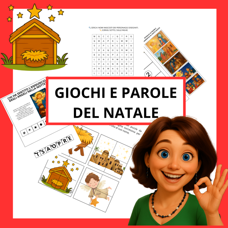 GIOCHI E PAROLE DELLA NATIVITÀ