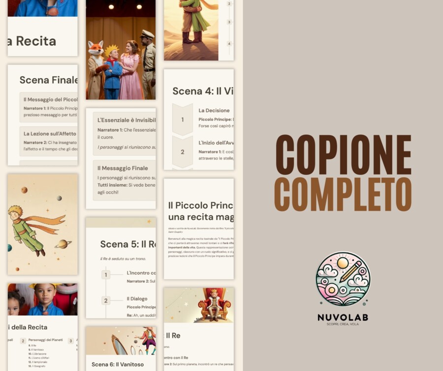 La Magia del Piccolo Principe: Recita e Scenografia Completa
