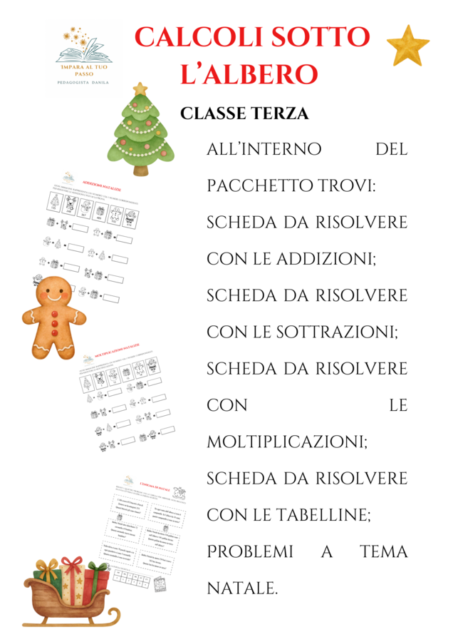 Calcoli sotto l'albero cl 3