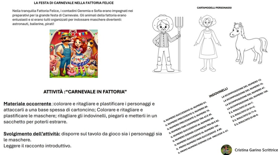 CARNEVALE IN FATTORIA