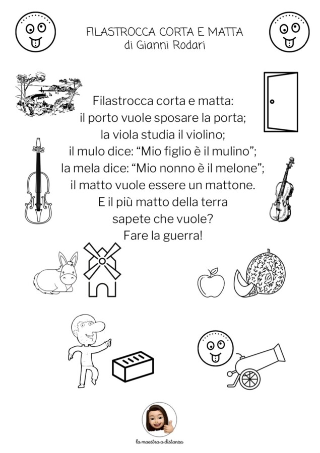 Filastrocca corta e matta