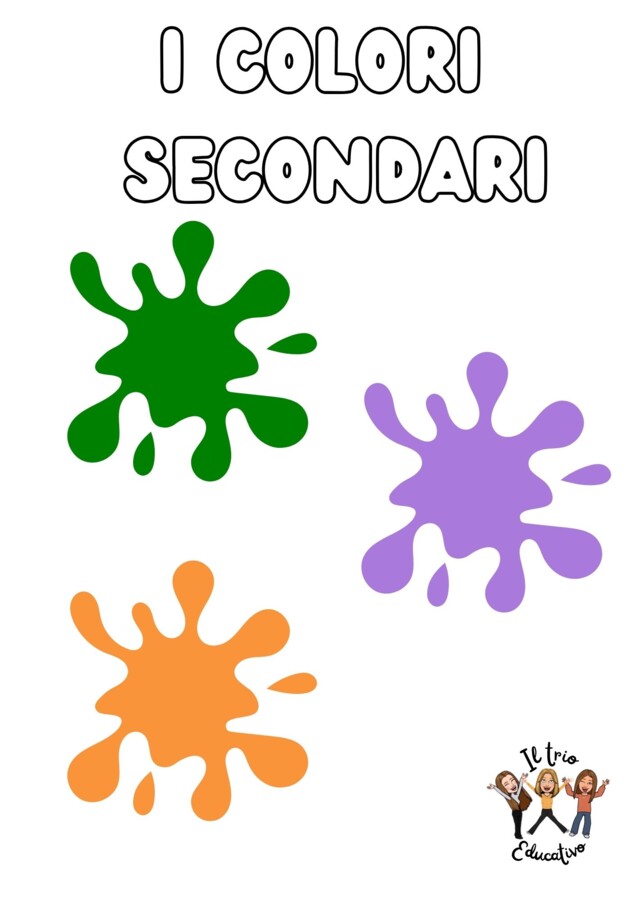 I Colori Secondari: Viola, Verde e Arancione