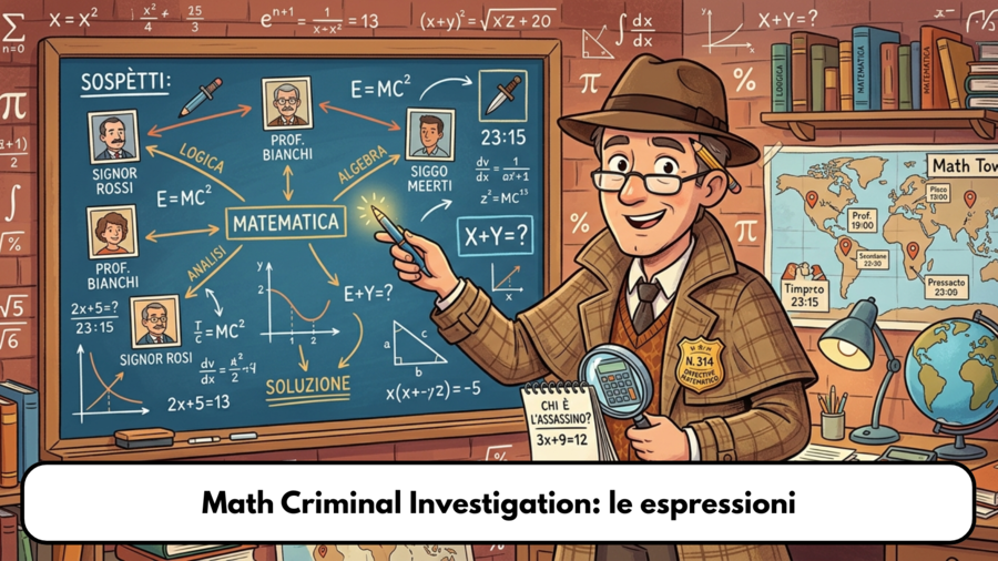 "Math Criminal Investigation:le espressioni"