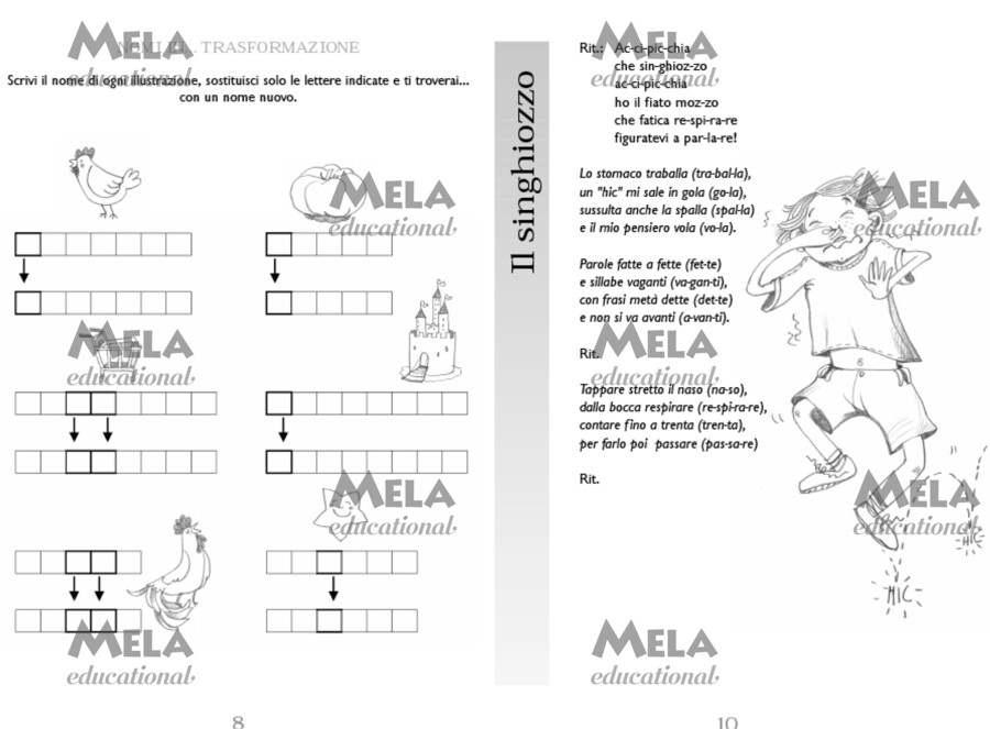 L'ortografia capricciosa - libro con canzoni