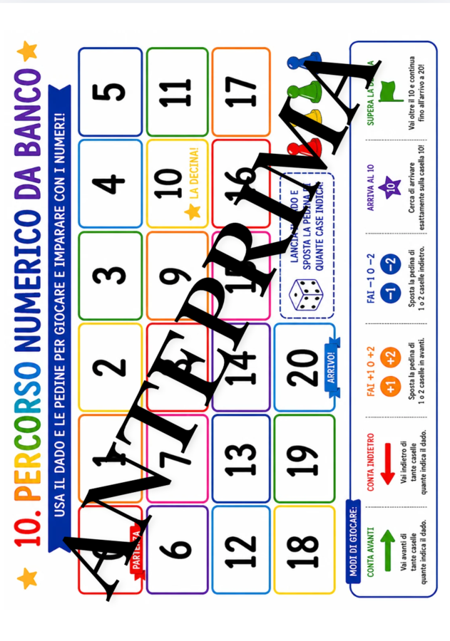 Matematica con le Mani – Kit Manipolativo 0-20