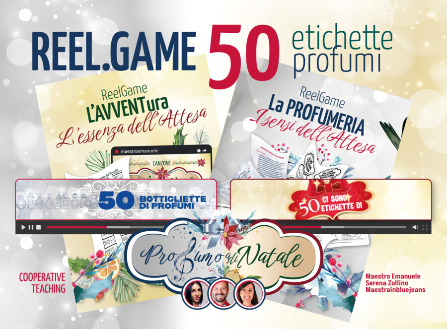 REEL.GAME “PROFUMO DI NATALE” CT SerenaZollino MaestroEmanuele Maestrainbluejeans