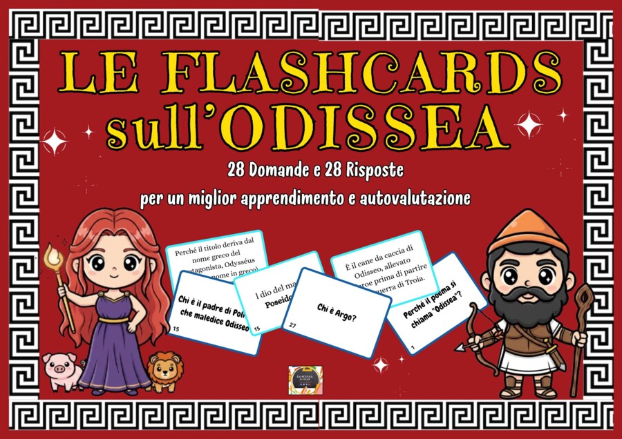 LE FLASHCARDS SULL'ODISSEA - EPICA -