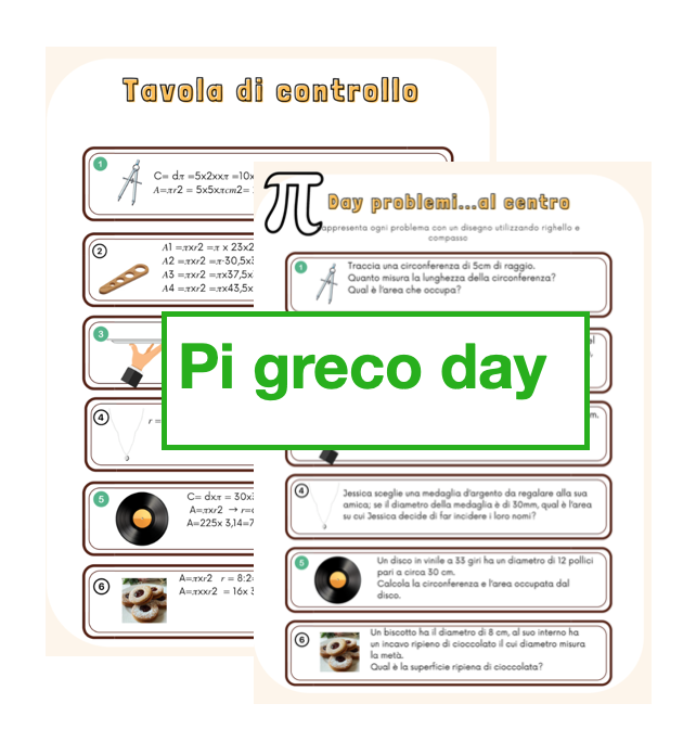 Pi greco day: problemi al centro