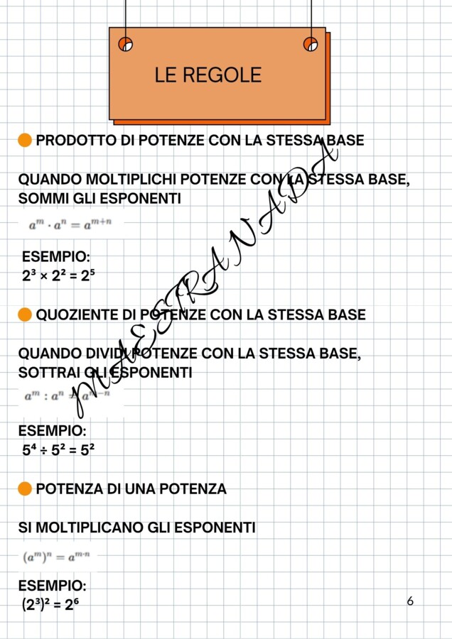 Ripasso Matematica Classe Quinta Kit completo pronto da stampare